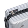 Чемодан Lama S, серебристый с логотипом