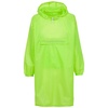 Дождевик-анорак Alatau, желтый неон, единый размер с логотипом