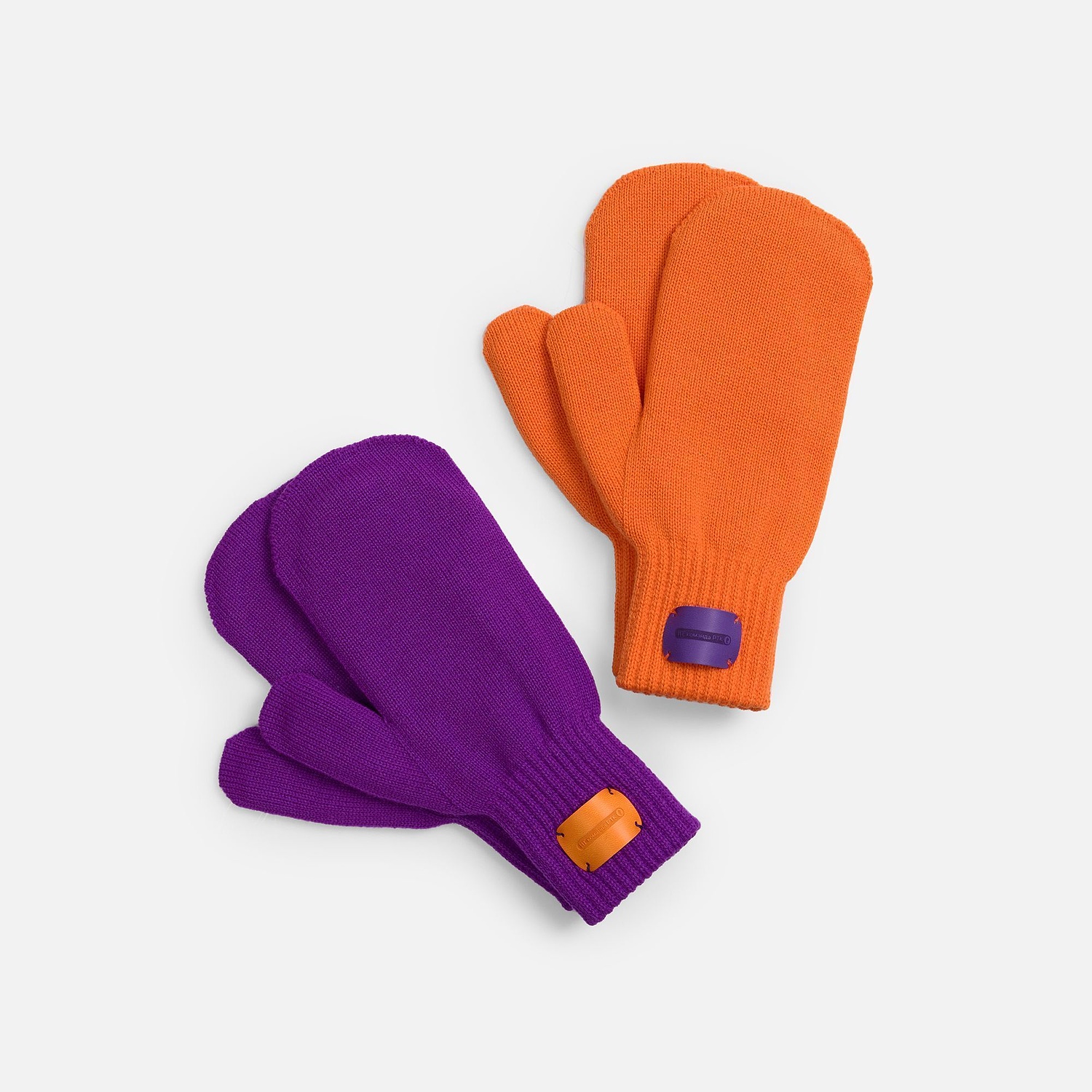 Лейбл Latte, S, оранжевый с логотипом