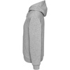Толстовка Hooded, серый меланж с логотипом