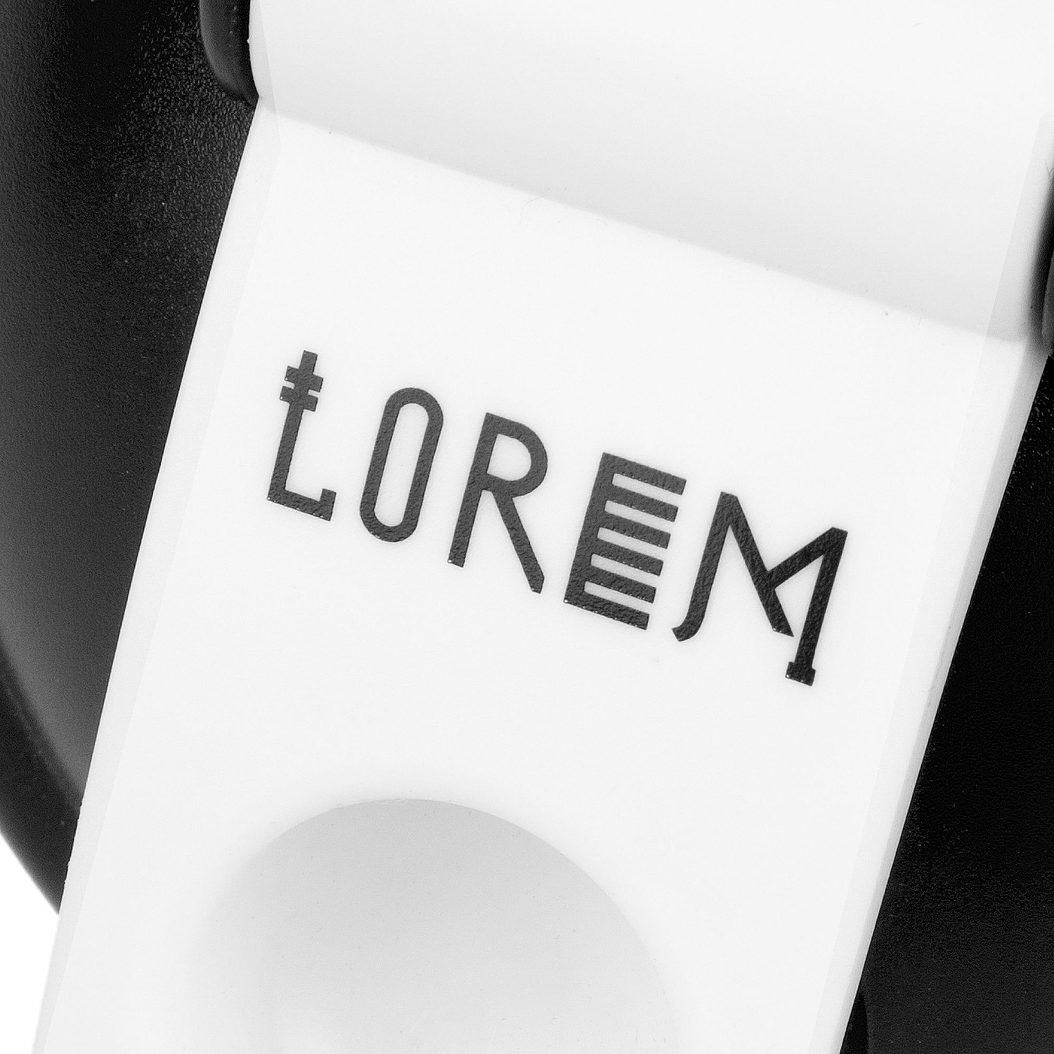 Спортивный шейкер OneTwo Drink, черный с логотипом