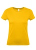 Футболка E150 женская желтая, размер XXL