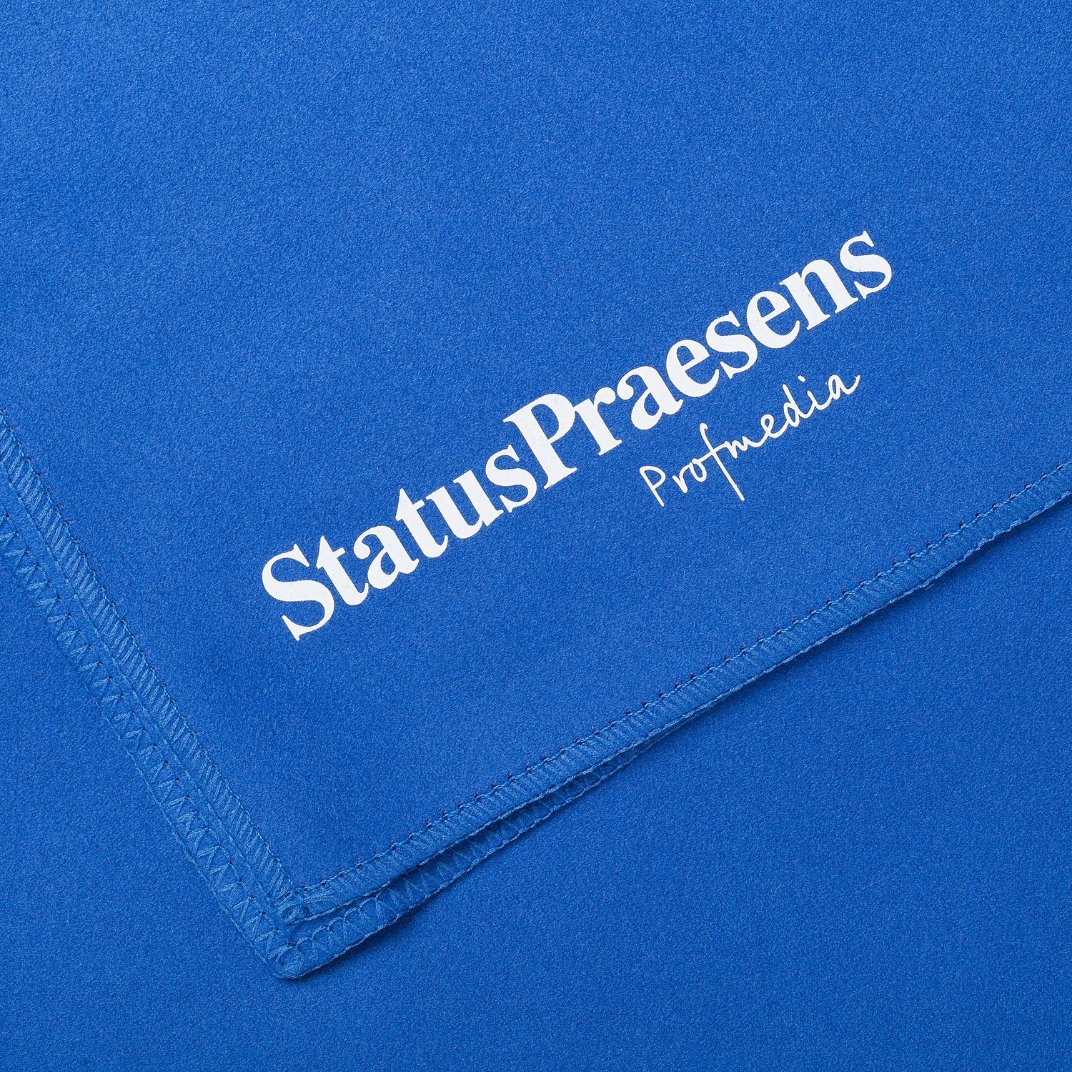 Спортивное полотенце Atoll X-Large, синее с логотипом