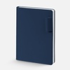 Ежедневник Tact, недатированный, синий с логотипом