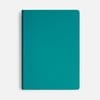 Ежедневник Flex Shall New, недатированный, бирюзовый с логотипом