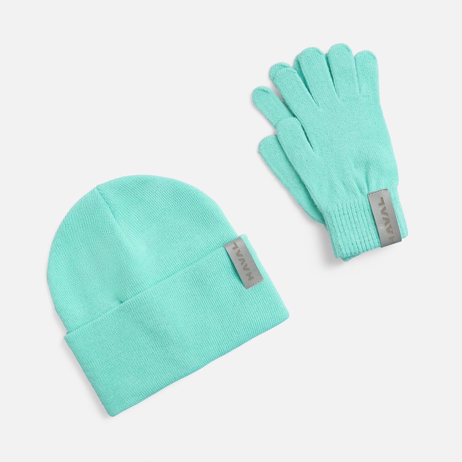 Шапка Urban Flow, зеленая (мятная) с логотипом