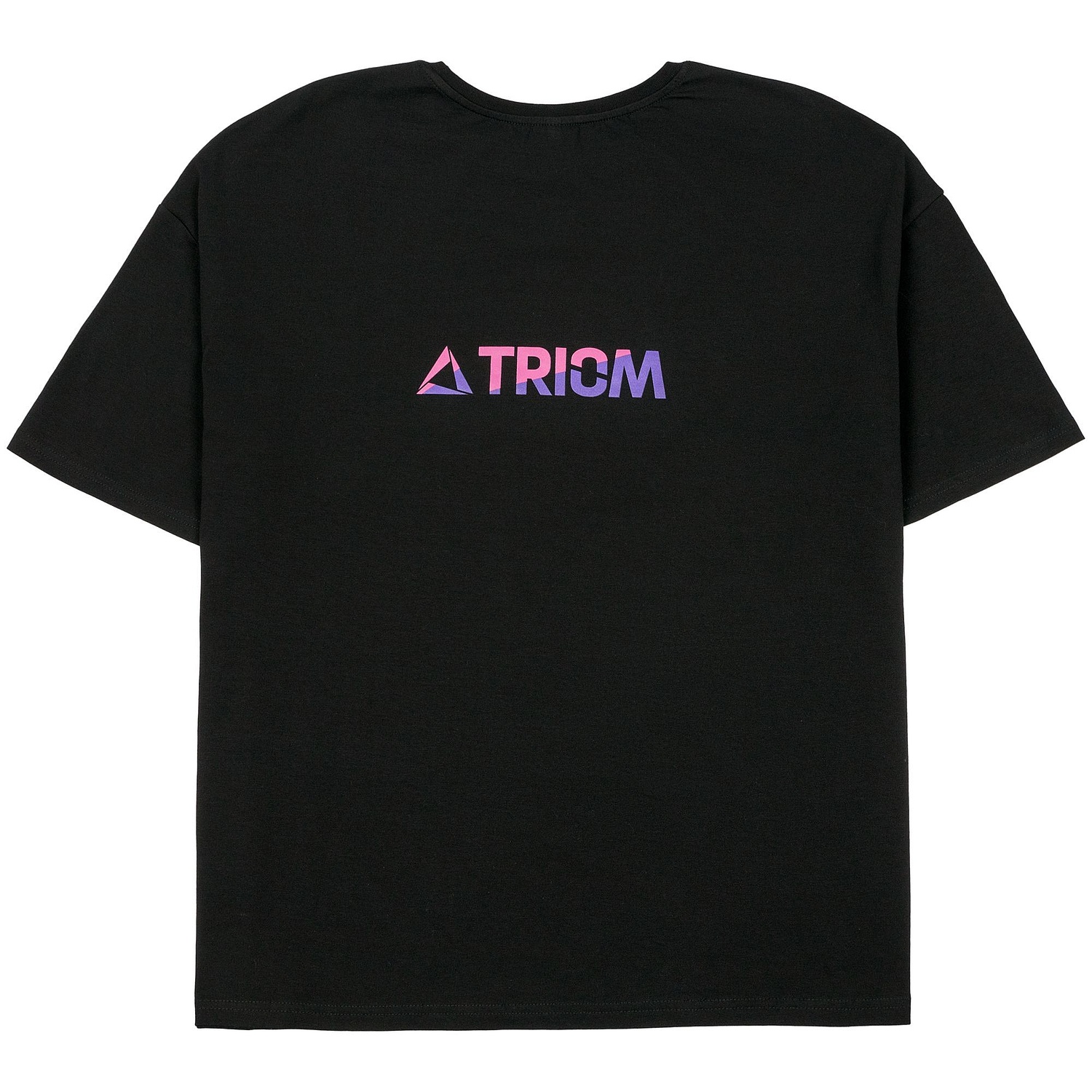 Футболка унисекс оверсайз Crosstown, темно-синяя с логотипом