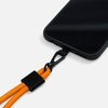 Шнурок для телефона TrendHand, оранжевый с логотипом