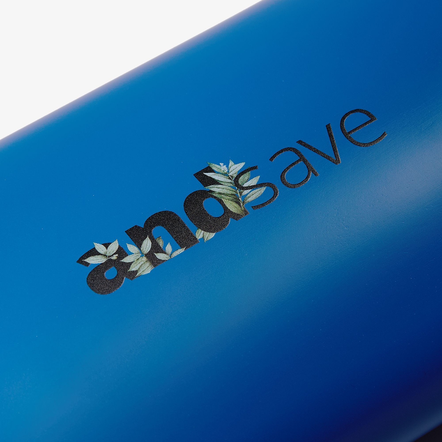 Походная фляжка Tula, синяя с логотипом