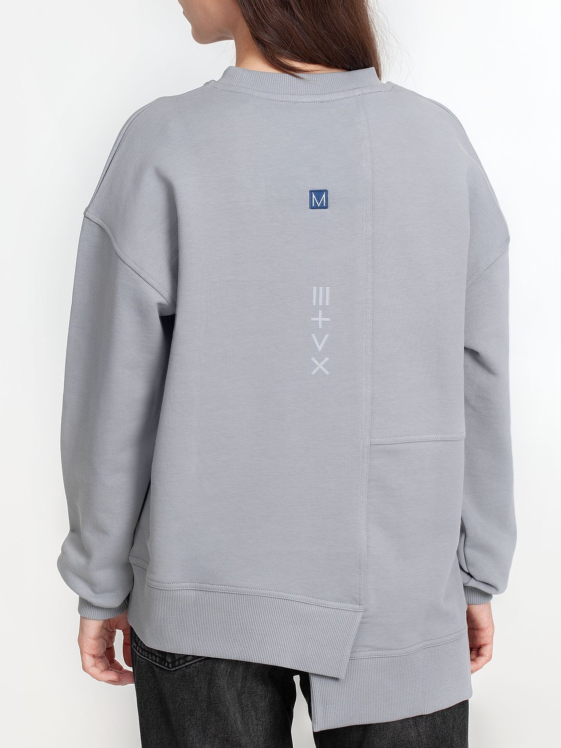 Свитшот Neofit, светло-серый с логотипом