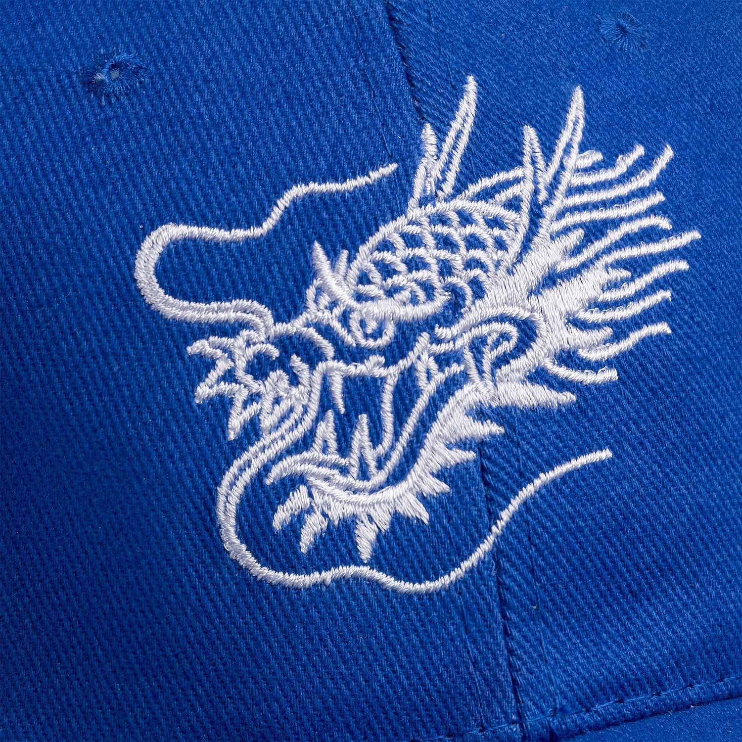 Бейсболка Buffalo, ярко-синяя с логотипом