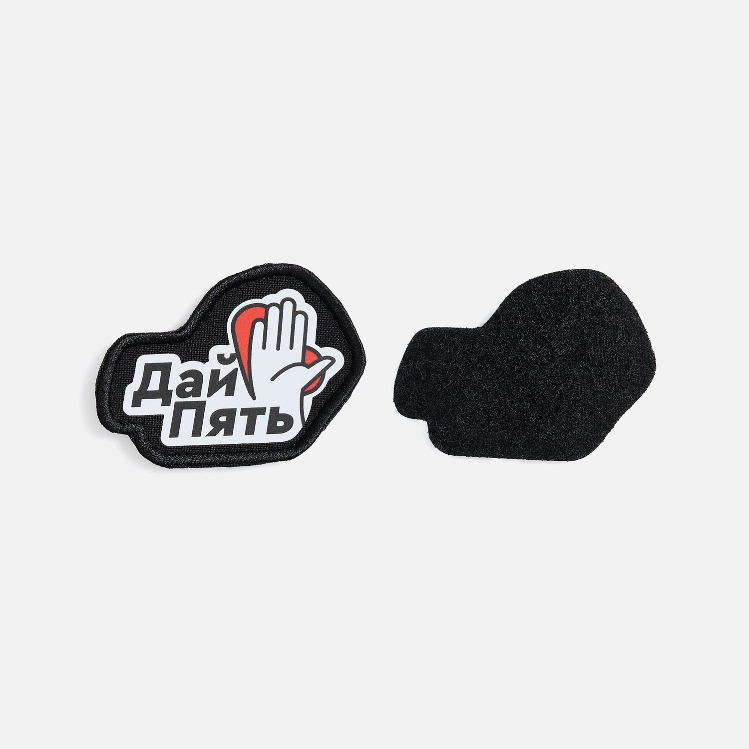 Шеврон из габардина Gabo S, черный с логотипом