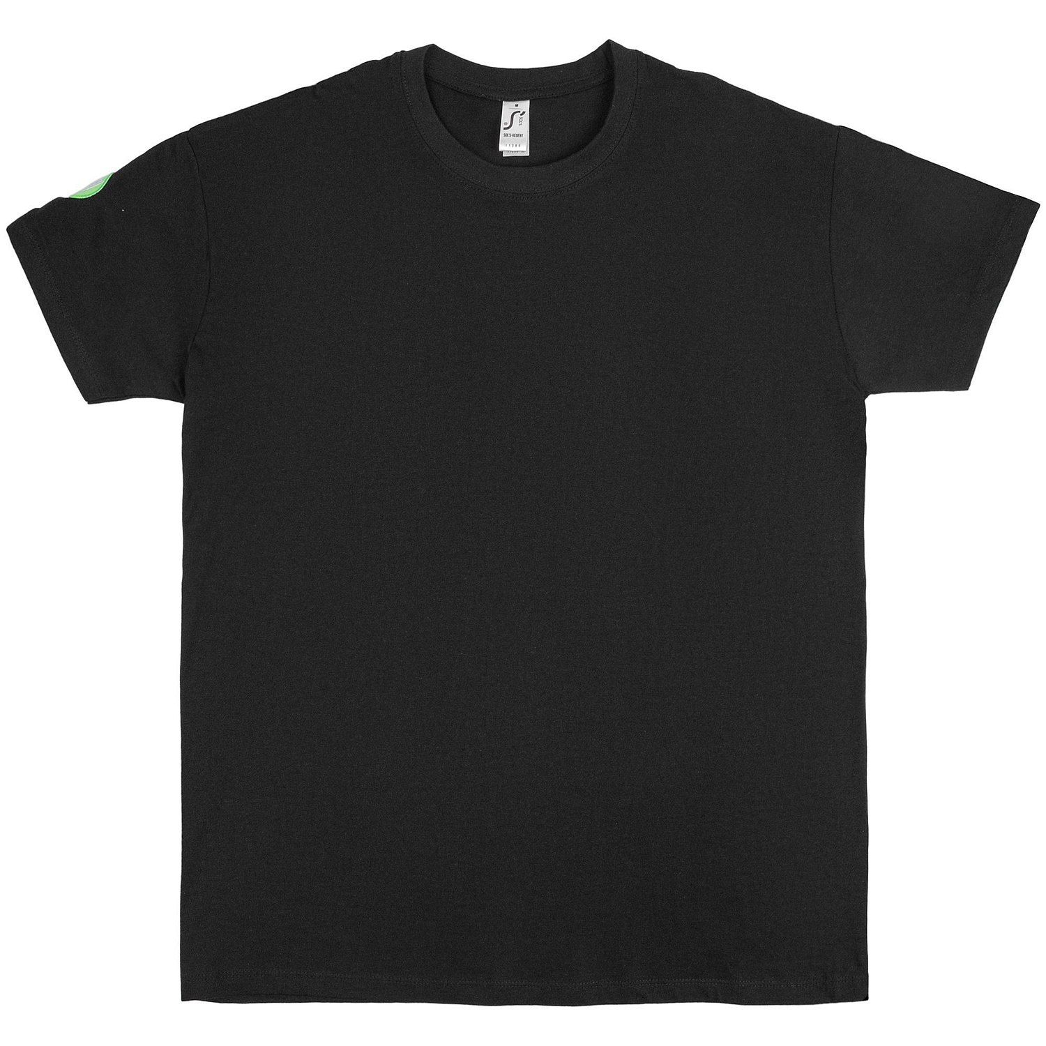 Футболка унисекс Regent 150, черная с логотипом