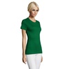 Футболка женская Regent Women, ярко-зеленая с логотипом