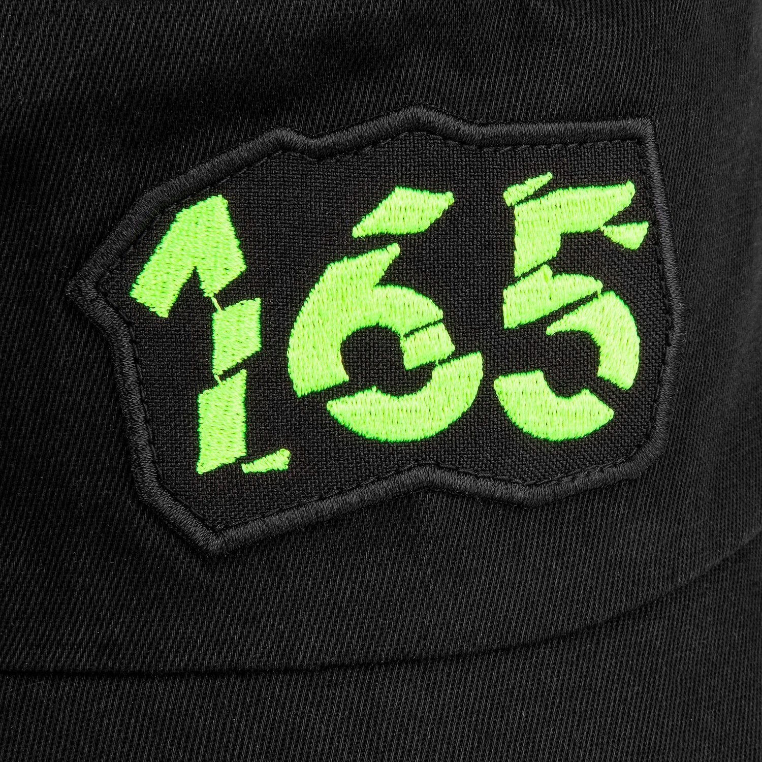 Панама Vento, черная с логотипом