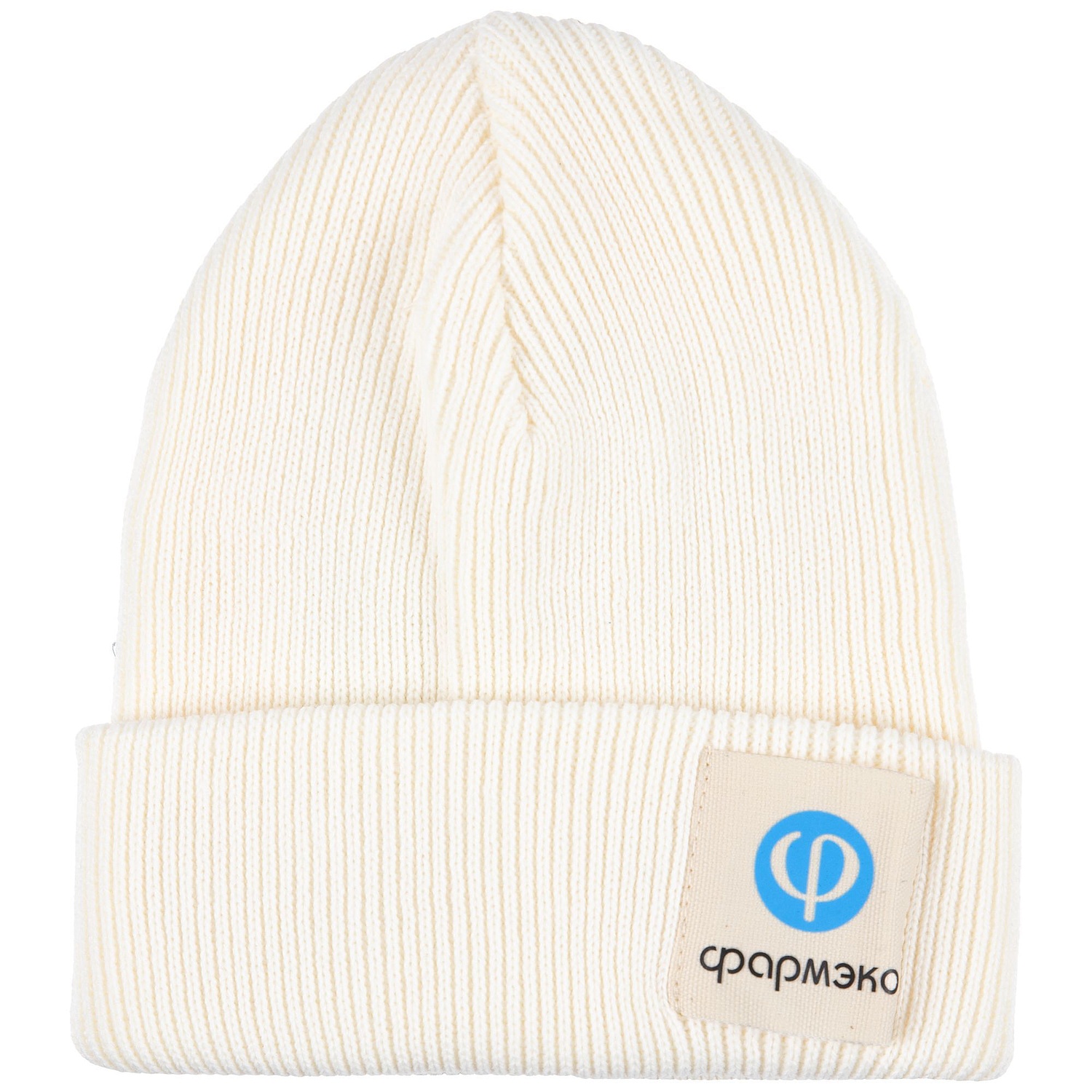 Лейбл хлопковый Doni, L, неокрашенный с логотипом