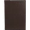 Ежедневник Flap, недатированный, коричневый с логотипом