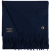 Шарф Noble, синий с логотипом