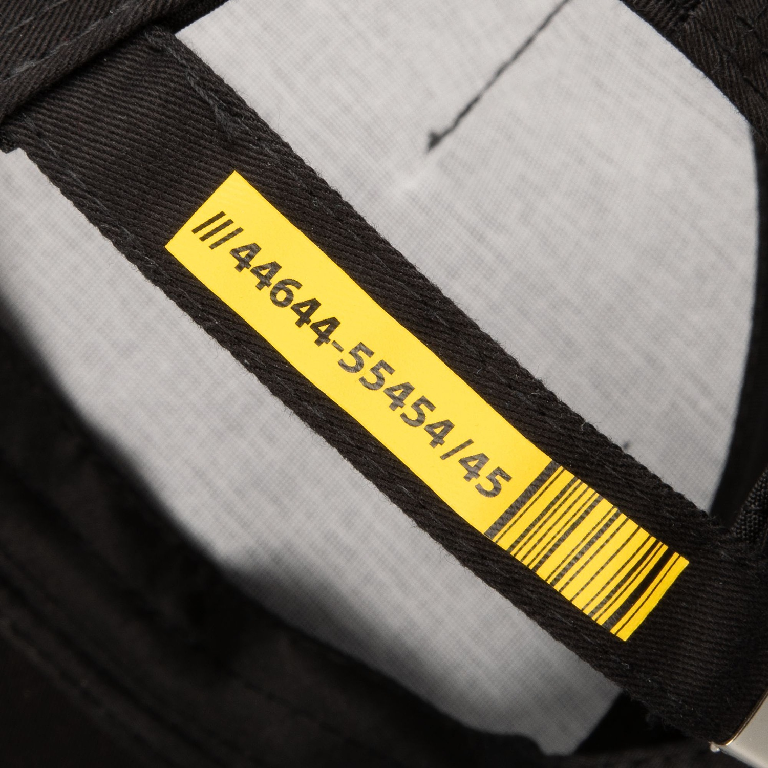 Бейсболка Convention, черная