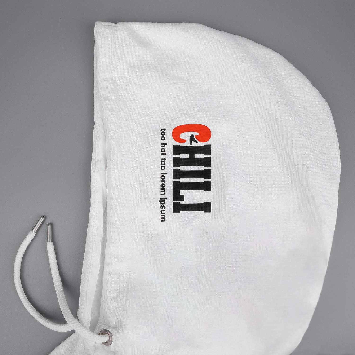 Толстовка унисекс Stellar, белая с логотипом