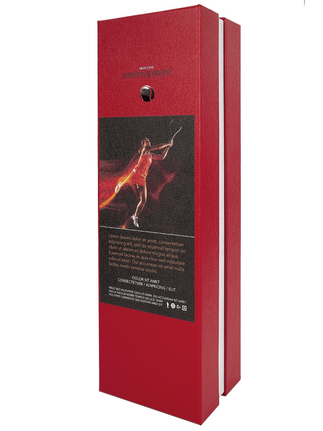 Стела Glasso Flame с логотипом