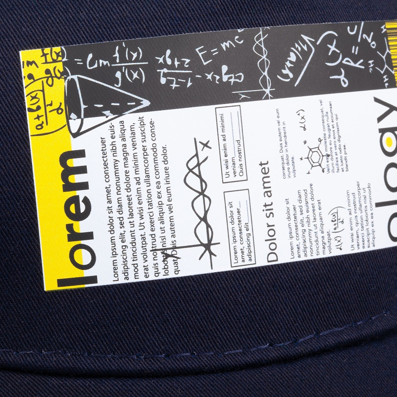 Бейсболка Convention, темно-синяя с логотипом