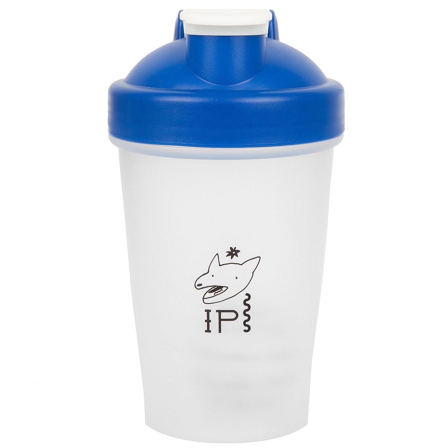 Спортивный шейкер OneTwo Drink, синий с логотипом