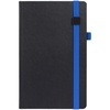 Ежедневник Ton Black, недатированный, черный с синий с логотипом