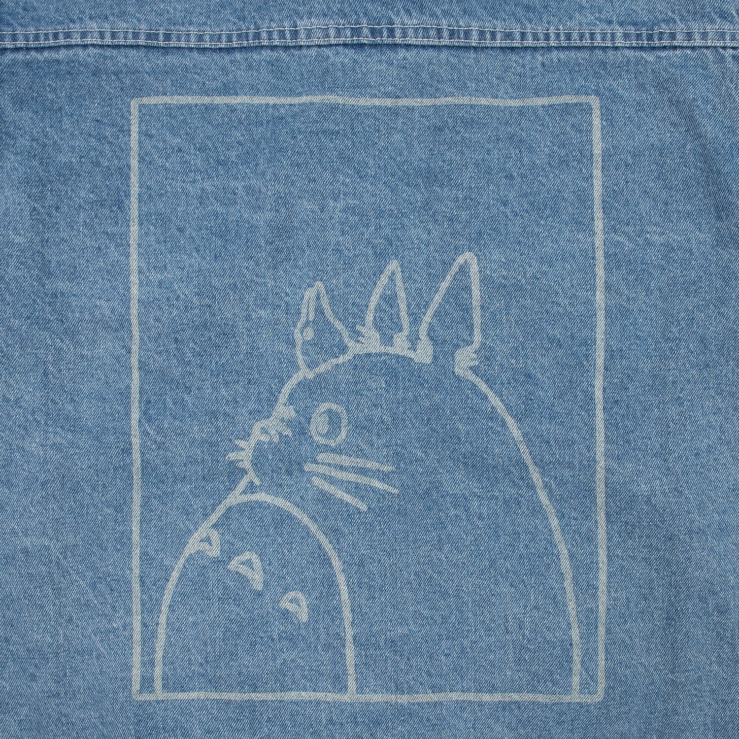 Куртка джинсовая O2, голубая с логотипом