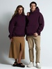 Худи Kulonga Oversize, фиолетовое с логотипом