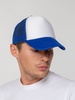 Бейсболка Sunbreaker, ярко-синяя с белым с логотипом