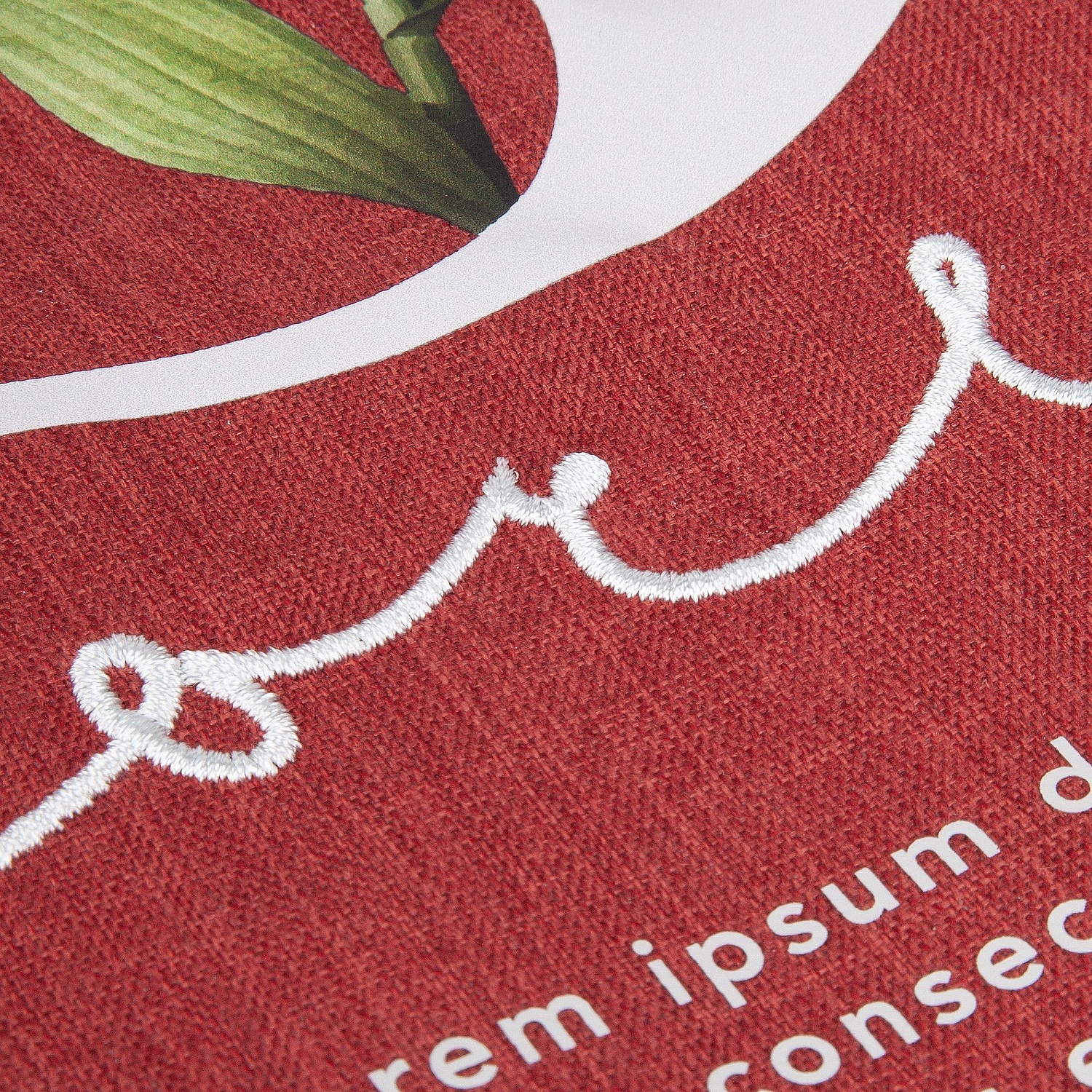 Рюкзак-мешок Melango, красный с логотипом