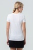 Футболка женская Regent Fit Women, белая с логотипом