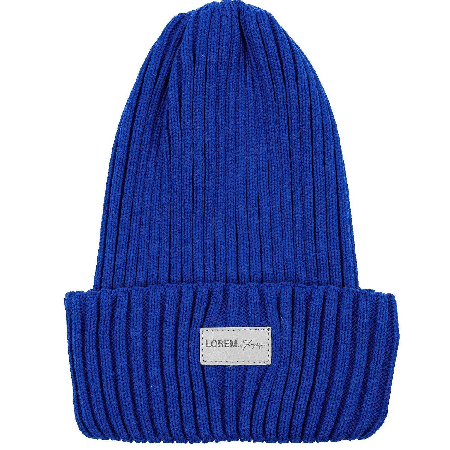 Шапка Yong, синяя с логотипом