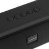 Беспроводная стереоколонка Uniscend Roombox, черная с логотипом