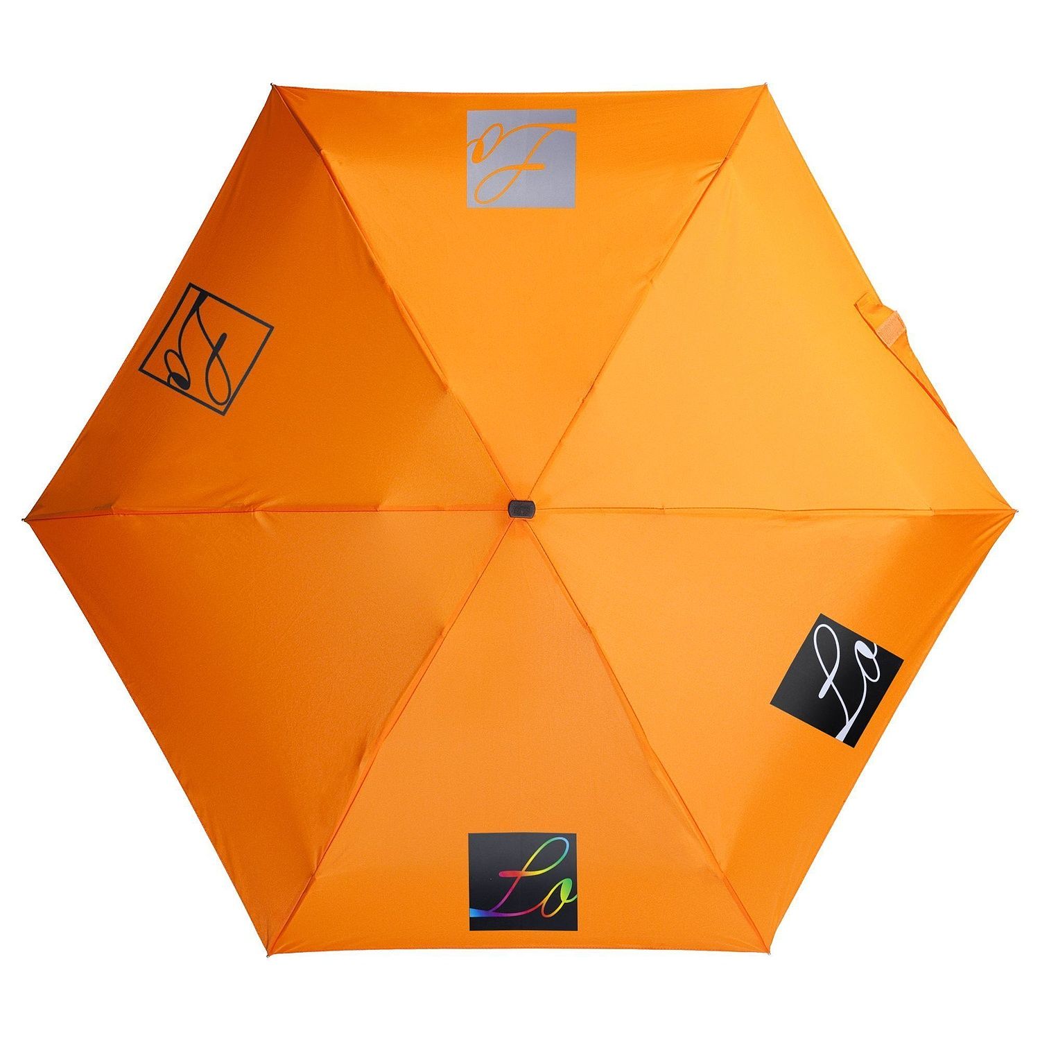 Зонт складной Five, оранжевый