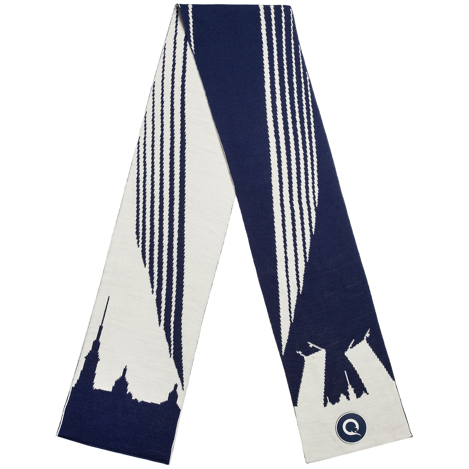 Шарф на заказ Tricksy Light, M, акрил с логотипом