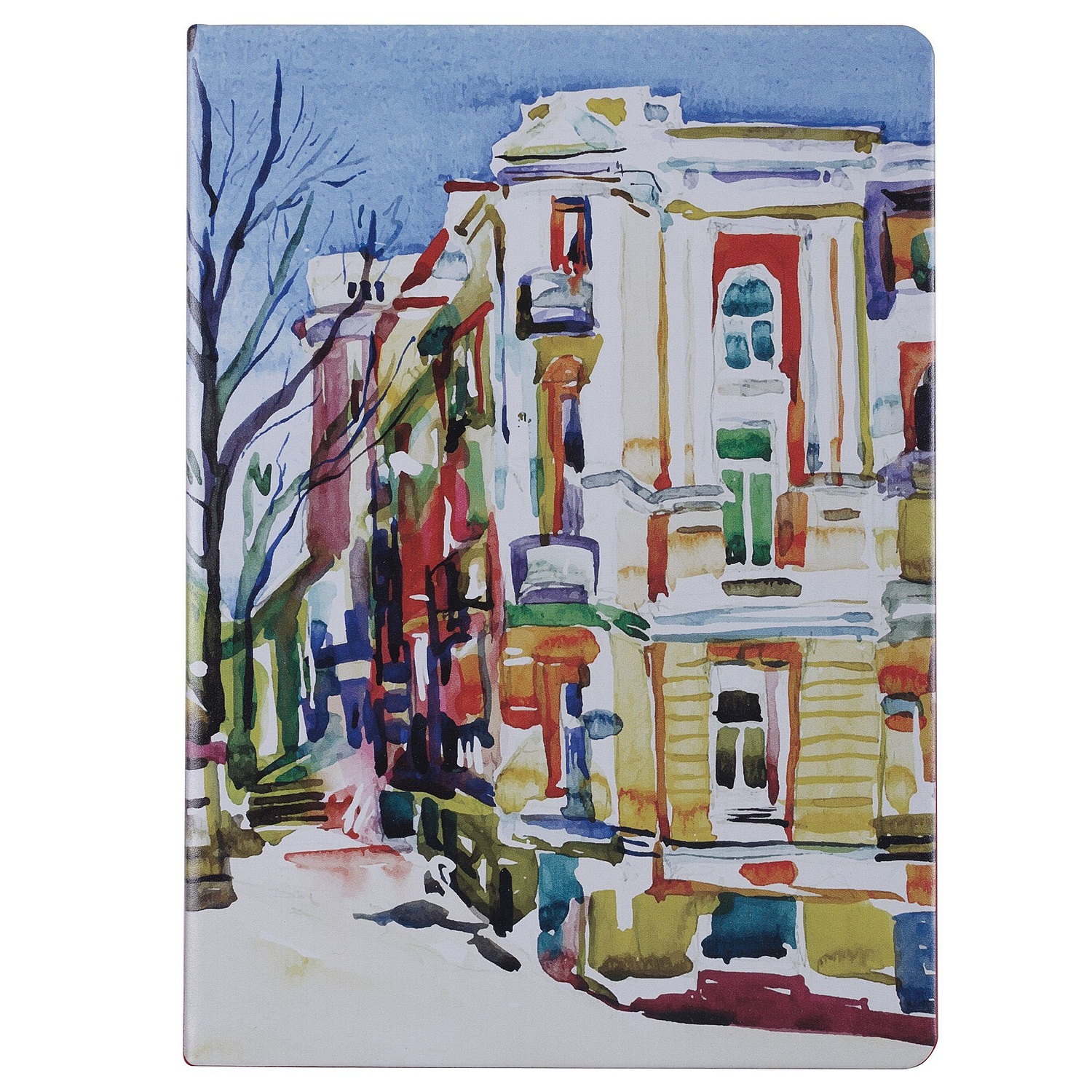 Ежедневник New Factor Metal, красный с логотипом