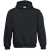 Толстовка Hooded, черная с логотипом