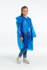 Дождевик-плащ детский BrightWay Kids, синий с логотипом