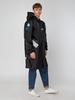 Дождевик Rainman Zip, черный с логотипом