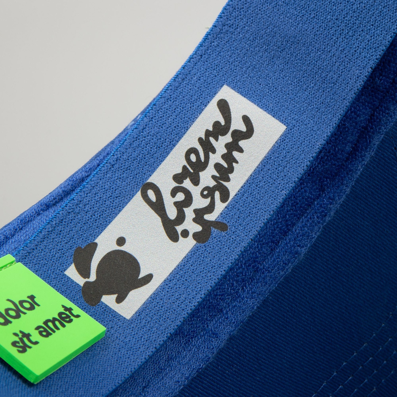 Козырек Viseros, ярко-синий