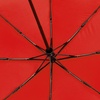 Зонт складной Monsoon, красный с логотипом