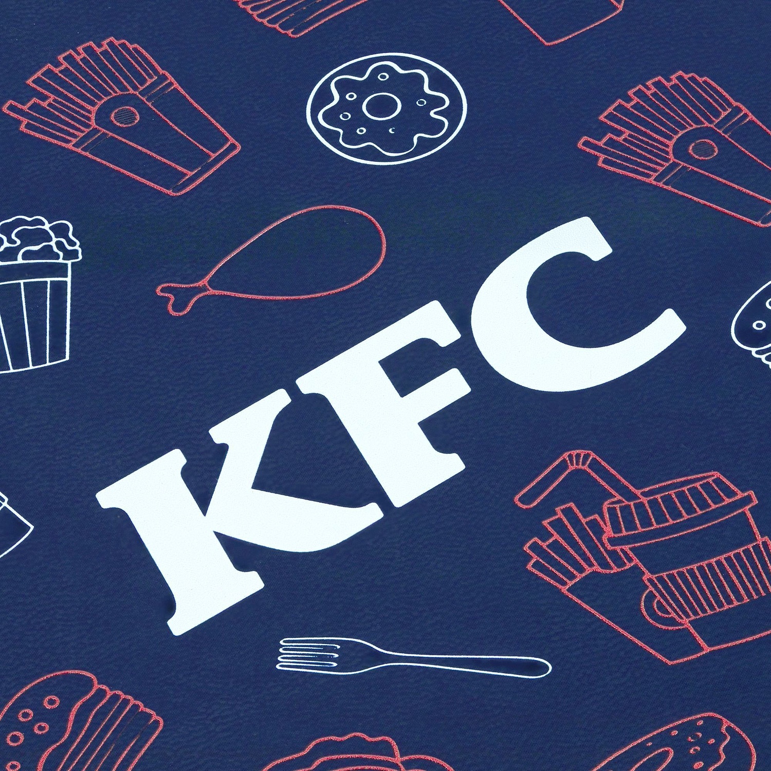 Ежедневник Flat Maxi, недатированный, синий с логотипом