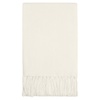 Шарф Flette, белый (молочный) с логотипом