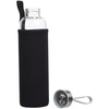 Бутылка для воды Sleeve Ace, черная с логотипом