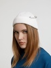 Шапка Pricker, белая с логотипом