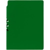 Ежедневник Flexpen Shall, недатированный, зеленый с логотипом