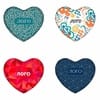 Подушка декоративная FrostyLove на заказ, сердце с логотипом