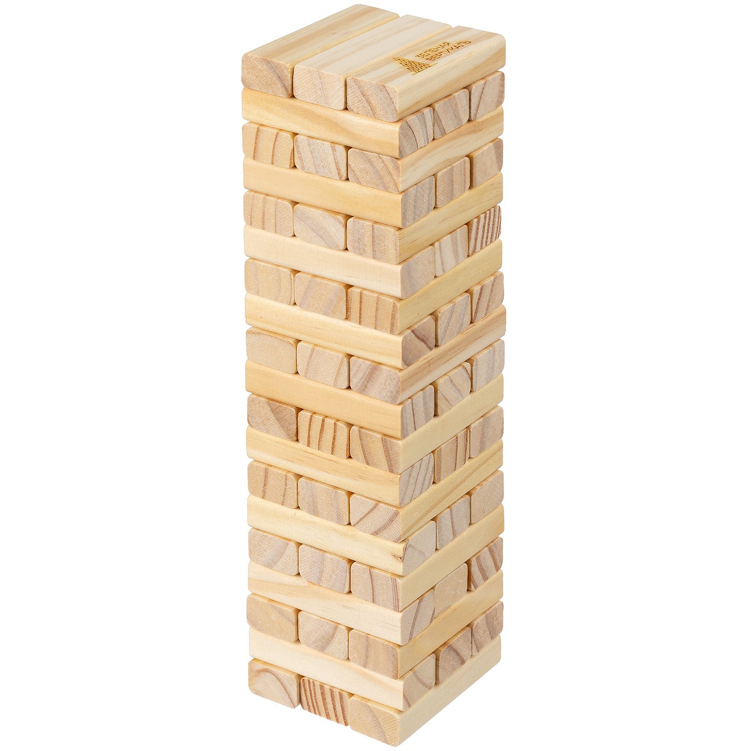 Игра «Деревянная башня», большая с логотипом